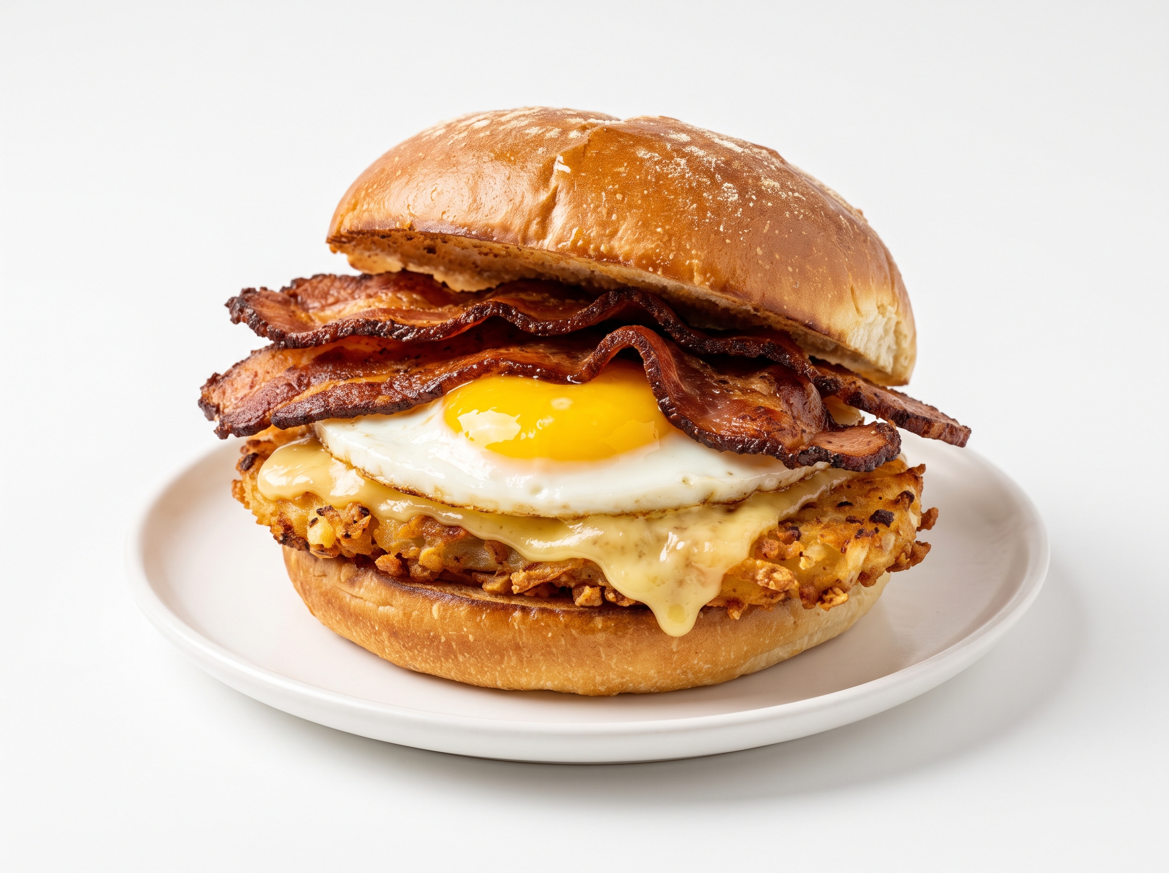 Bacon and Egg Roll Deluxe