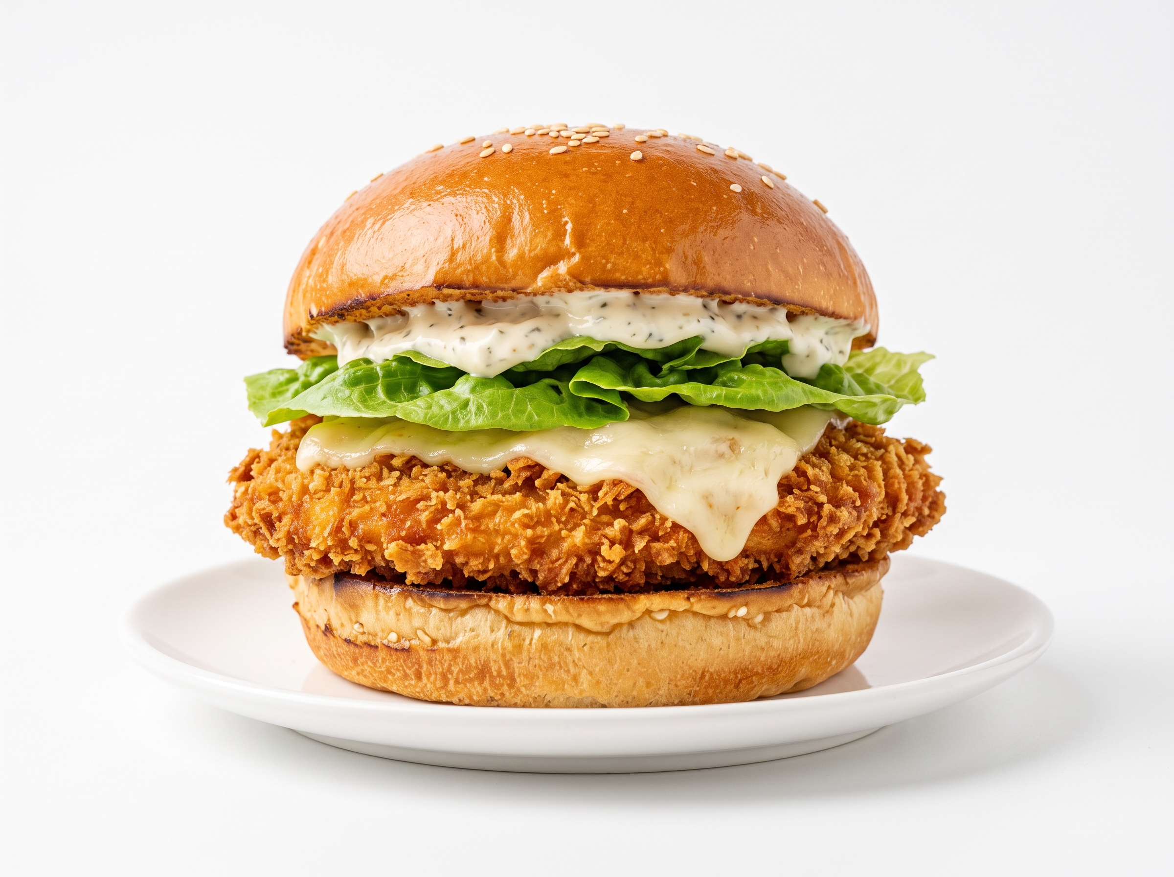 Chicken Schnitzel Burger