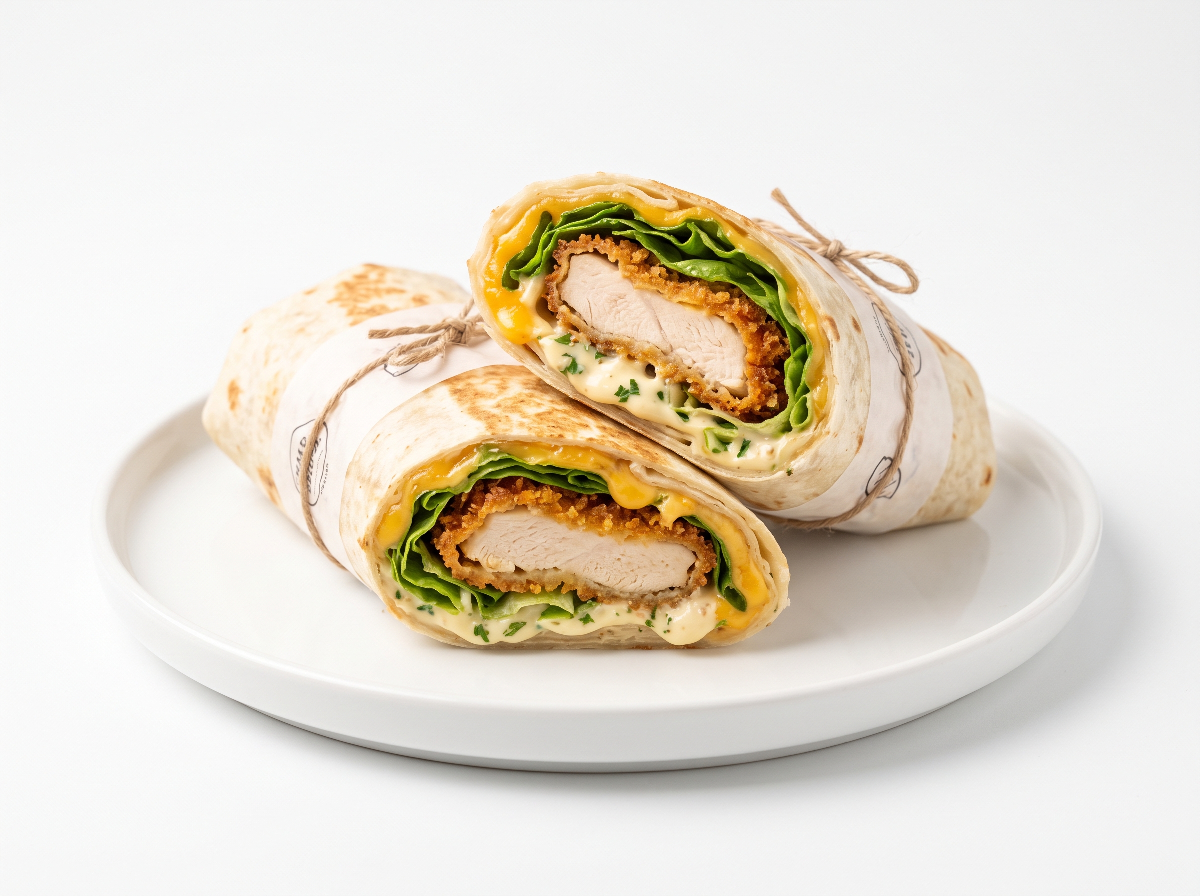 Chicken Schnitzel Wrap