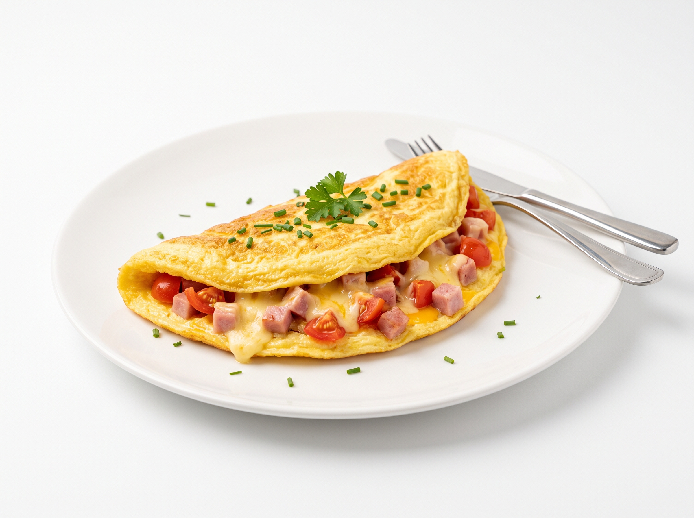 Omelette - Ham Cheese and Tomato
