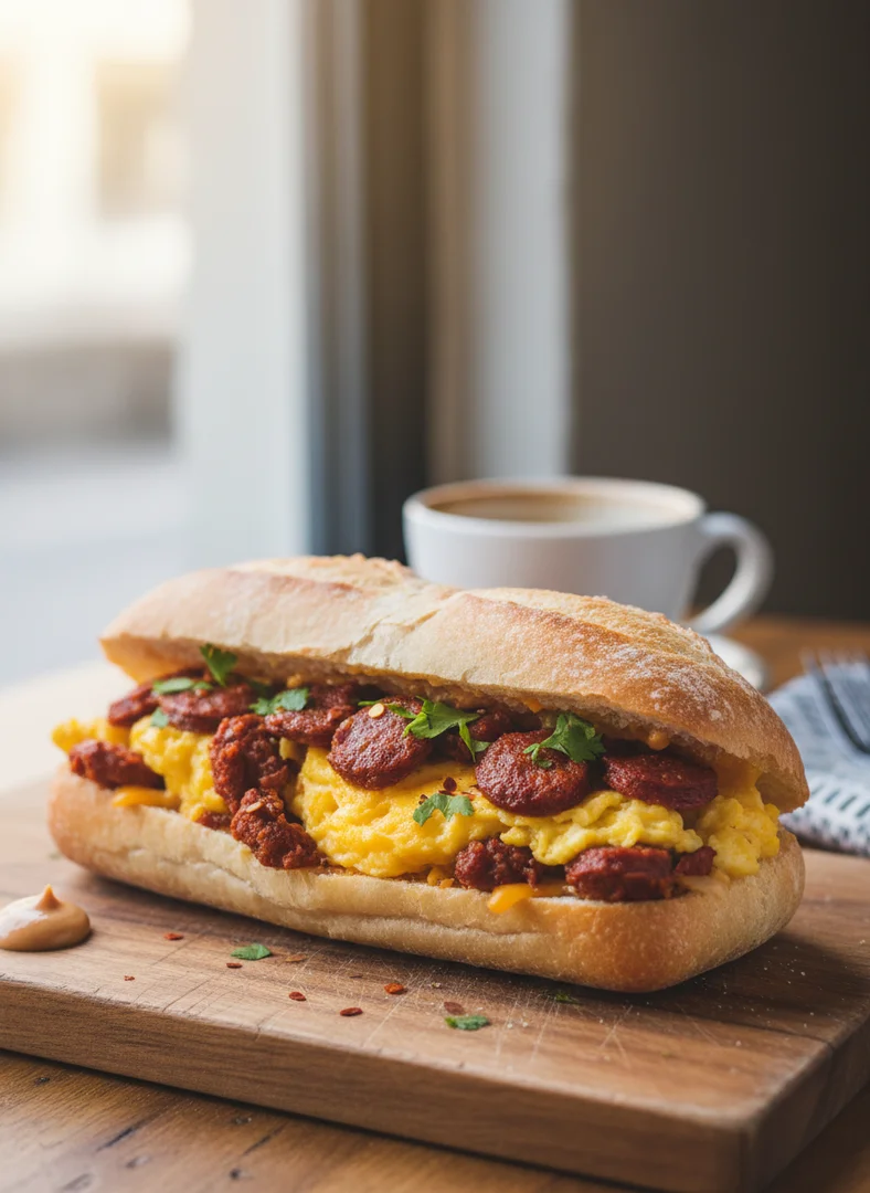 sausage & egg roll